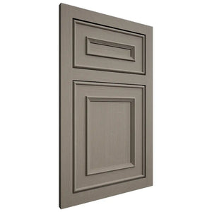 Shiloh Cabinetry Flush Inset Dalton White Oak Quarter Sawn Thyme Door