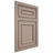 Shiloh Cabinetry Flush Inset Dalton White Oak Quarter Sawn Whitewash Door