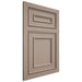 Shiloh Cabinetry Flush Inset Dalton White Oak Quarter Sawn Whitewash Door