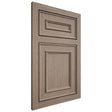 Shiloh Cabinetry Flush Inset Dalton White Oak Rift Cut Almond Door