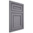 Shiloh Cabinetry Flush Inset Dalton White Oak Rift Cut Cadet Door