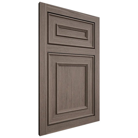 Shiloh Cabinetry Flush Inset Dalton White Oak Rift Cut Clay Door