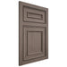 Shiloh Cabinetry Flush Inset Dalton White Oak Rift Cut Clay Door