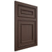 Shiloh Cabinetry Flush Inset Dalton White Oak Rift Cut Dusk Door