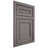 Shiloh Cabinetry Flush Inset Dalton White Oak Rift Cut Flagstone Door