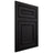 Shiloh Cabinetry Flush Inset Dalton White Oak Rift Cut Ink Door