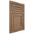Shiloh Cabinetry Flush Inset Dalton White Oak Rift Cut Medium Door