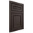 Shiloh Cabinetry Flush Inset Dalton White Oak Rift Cut Morel Door