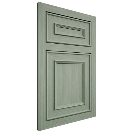 Shiloh Cabinetry Flush Inset Dalton White Oak Rift Cut Moss Door