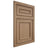 Shiloh Cabinetry Flush Inset Dalton White Oak Rift Cut Natural Door