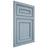 Shiloh Cabinetry Flush Inset Dalton White Oak Rift Cut Sky Door
