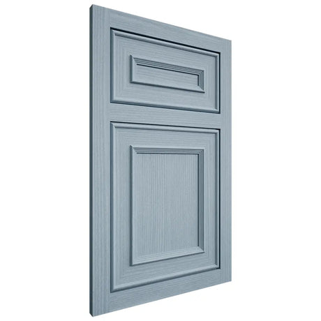 Shiloh Cabinetry Flush Inset Dalton White Oak Rift Cut Sky Door