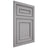 Shiloh Cabinetry Flush Inset Dalton White Oak Rift Cut Stratus Door