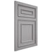 Shiloh Cabinetry Flush Inset Dalton White Oak Rift Cut Stratus Door