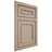 Shiloh Cabinetry Flush Inset Dalton White Oak Rift Cut Straw Door