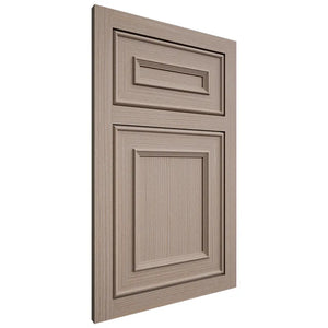 Shiloh Cabinetry Flush Inset Dalton White Oak Rift Cut Whitewash Door
