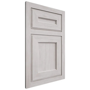Shiloh Cabinetry Flush Inset Essex Alder Plain Cut Cotton Door