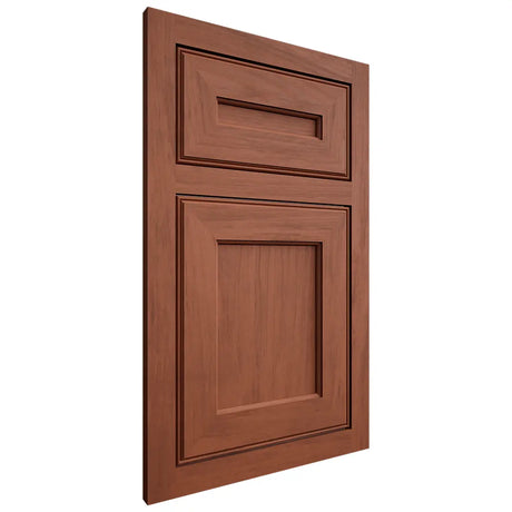 Shiloh Cabinetry Flush Inset Essex Alder Plain Cut Sierra Door