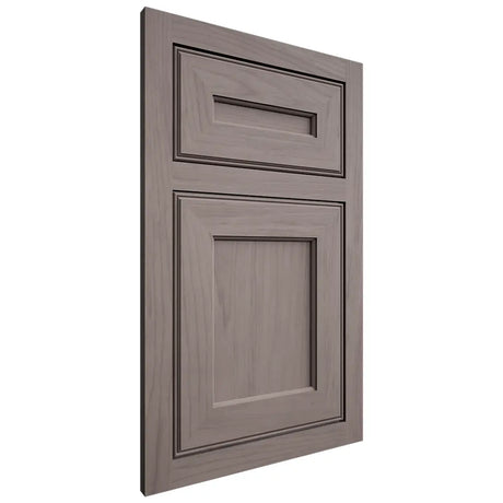 Shiloh Cabinetry Flush Inset Essex Alder Plain Cut Stonehenge Door