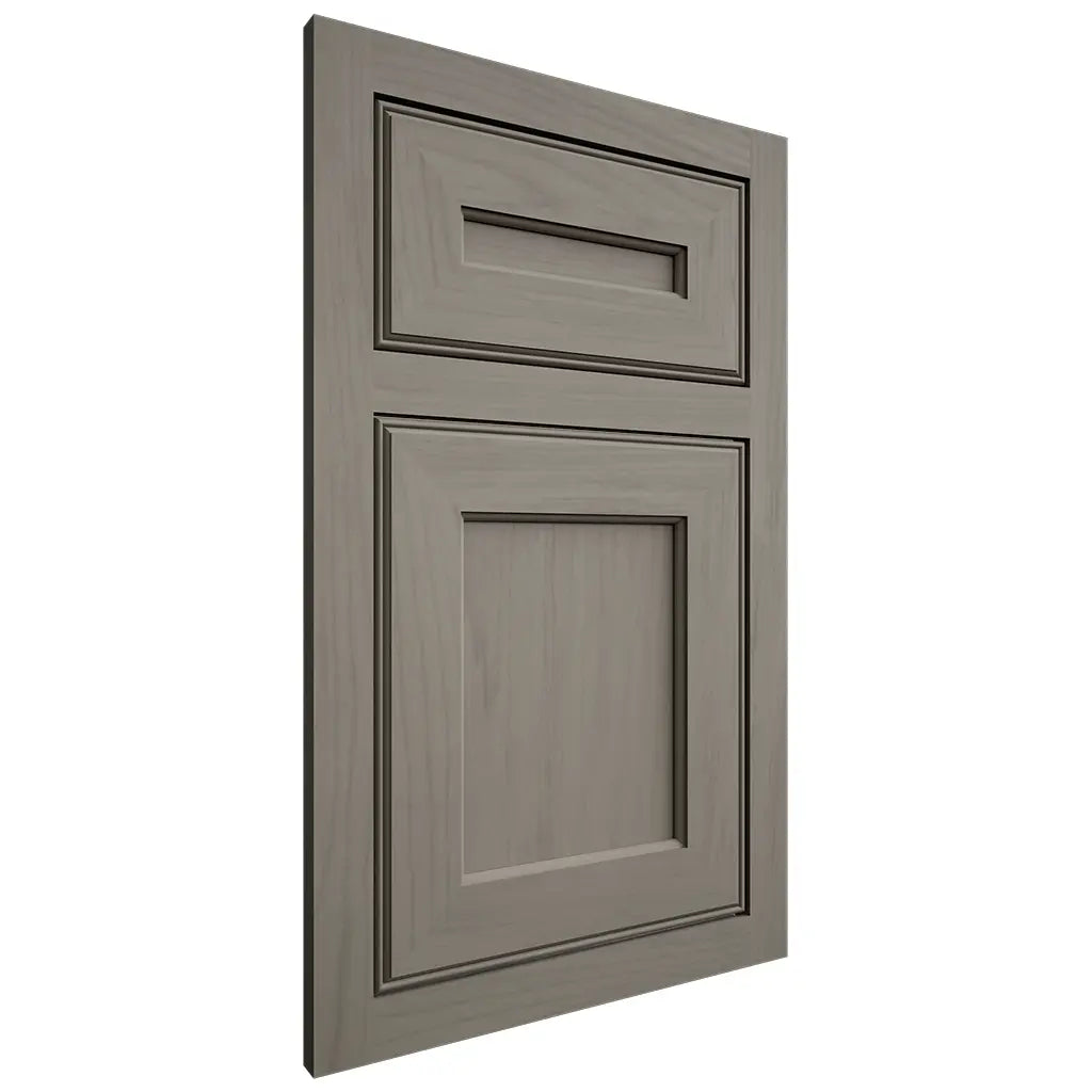 Shiloh Cabinetry Flush Inset Essex Alder Plain Cut Thyme Door