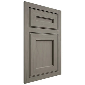 Shiloh Cabinetry Flush Inset Essex Alder Plain Cut Thyme Door