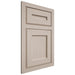Shiloh Cabinetry Flush Inset Essex Alder Plain Cut White Sands Door