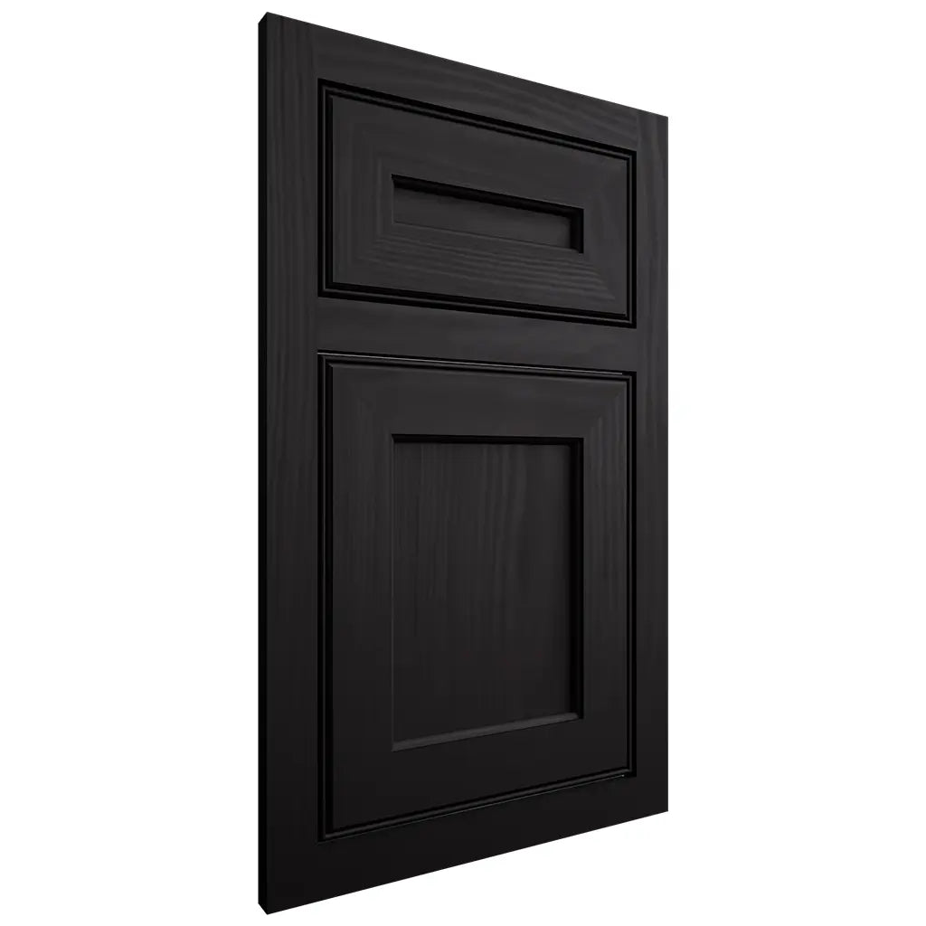 Shiloh Cabinetry Flush Inset Essex Cherry Plain Cut Espresso Door