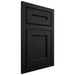 Shiloh Cabinetry Flush Inset Essex Cherry Plain Cut Espresso Door