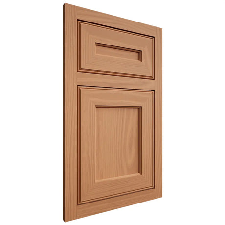 Shiloh Cabinetry Flush Inset Essex Cherry Plain Cut Natural Door