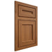 Shiloh Cabinetry Flush Inset Essex Hickory Plain Cut Chestnut Door