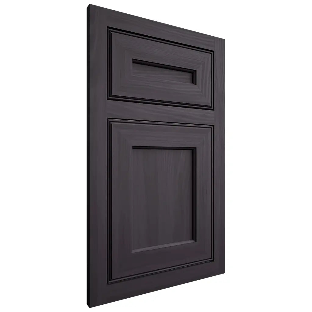 Shiloh Cabinetry Flush Inset Essex Hickory Plain Cut Harbor Door