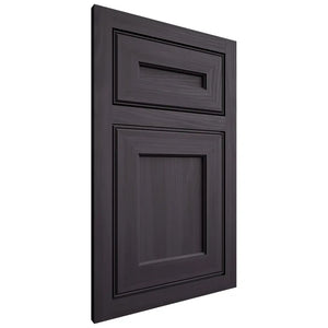 Shiloh Cabinetry Flush Inset Essex Hickory Plain Cut Harbor Door