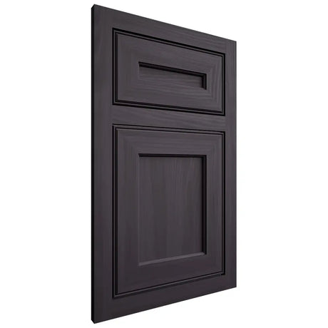 Shiloh Cabinetry Flush Inset Essex Hickory Plain Cut Harbor Door