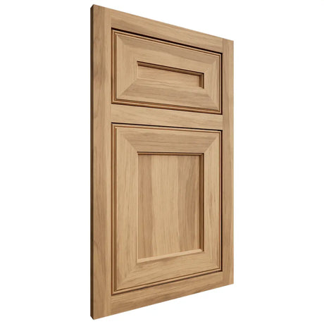 Shiloh Cabinetry Flush Inset Essex Hickory Plain Cut Natural Door