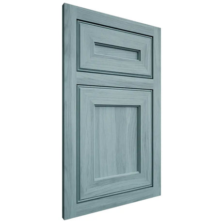 Shiloh Cabinetry Flush Inset Essex Hickory Plain Cut Sky Door