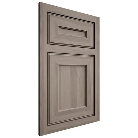 Shiloh Cabinetry Flush Inset Essex Hickory Plain Cut Sterling Door
