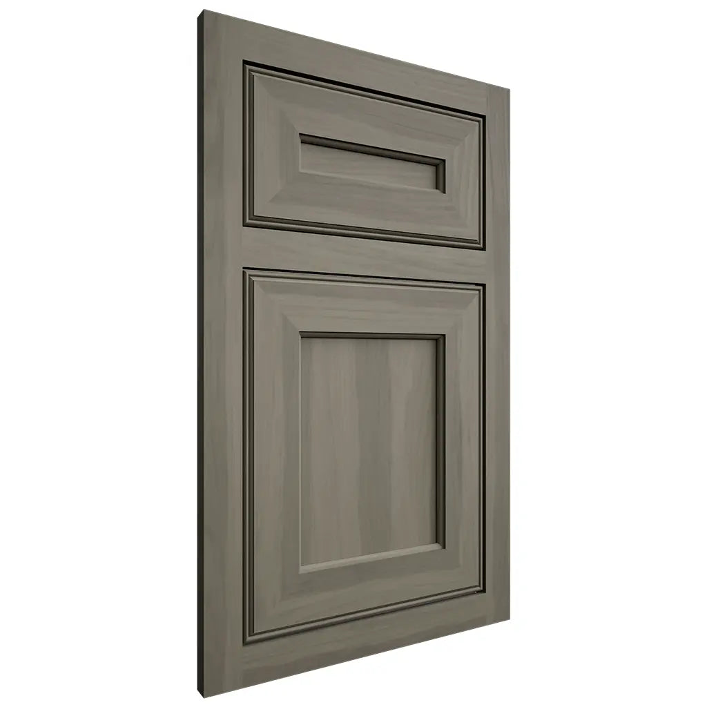 Shiloh Cabinetry Flush Inset Essex Hickory Plain Cut Thyme Door