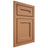 Shiloh Cabinetry Flush Inset Essex Maple Plain Cut Cashmere Door