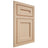 Shiloh Cabinetry Flush Inset Essex Maple Plain Cut Natural Door