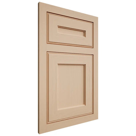 Shiloh Cabinetry Flush Inset Essex Maple Plain Cut Natural Door