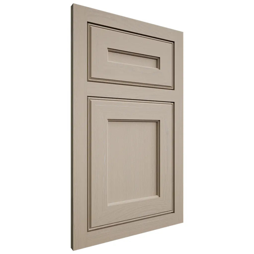 Shiloh Cabinetry Flush Inset Essex Maple Plain Cut Pebble Door