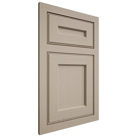 Shiloh Cabinetry Flush Inset Essex Maple Plain Cut Pebble Door