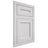 Shiloh Cabinetry Flush Inset Essex Paintable Arctic Door