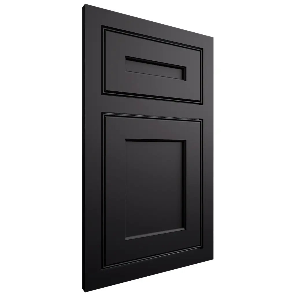 Shiloh Cabinetry Flush Inset Essex Paintable Black Door