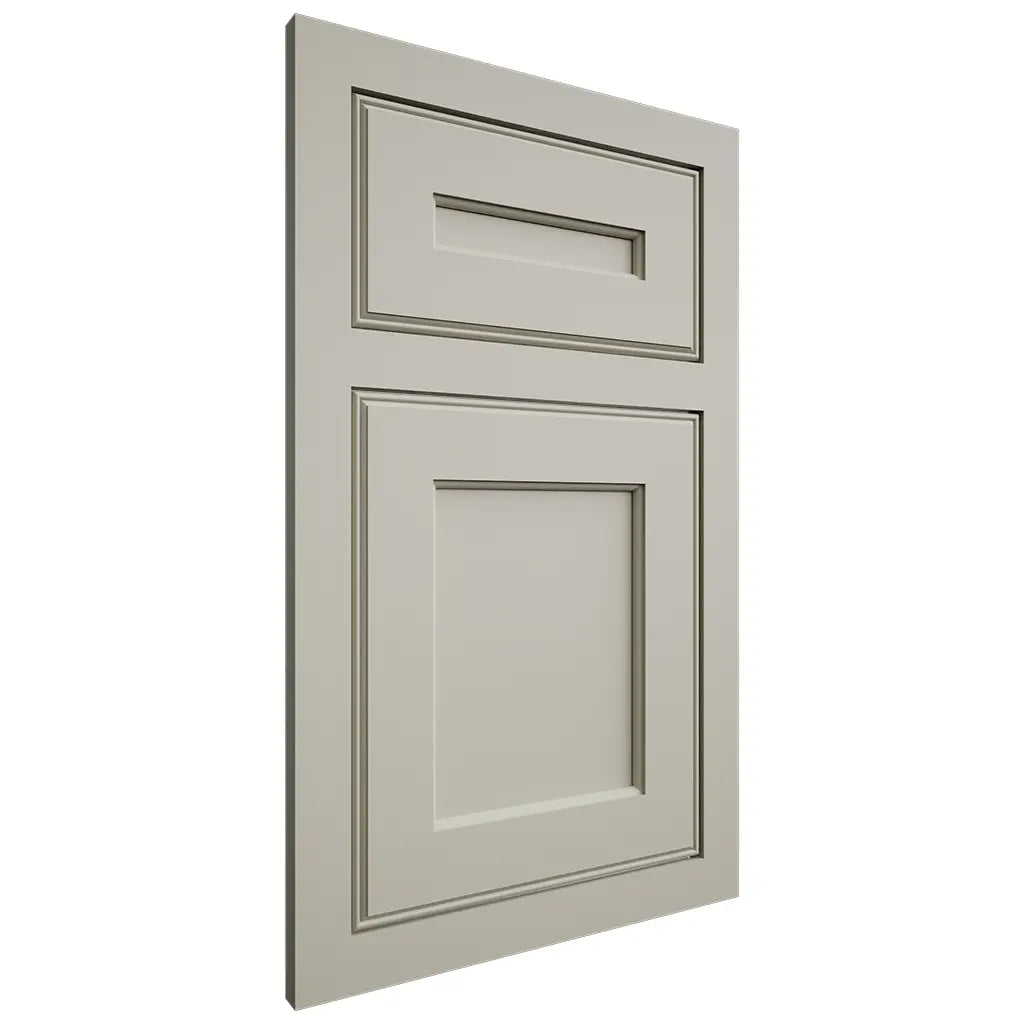 Shiloh Cabinetry Flush Inset Essex Paintable Clary Sage Door