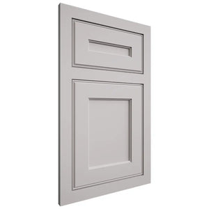 Shiloh Cabinetry Flush Inset Essex Paintable Light French Gray Door