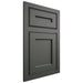 Shiloh Cabinetry Flush Inset Essex Paintable Pewter Green Door