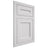 Shiloh Cabinetry Flush Inset Essex Paintable Polar Door
