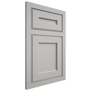 Shiloh Cabinetry Flush Inset Essex Paintable Unusual Gray Door