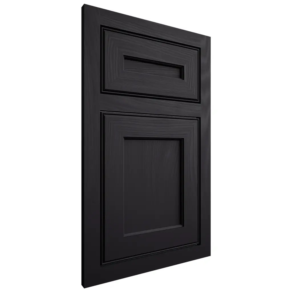 Shiloh Cabinetry Flush Inset Essex Poplar Plain Cut Harbor Door
